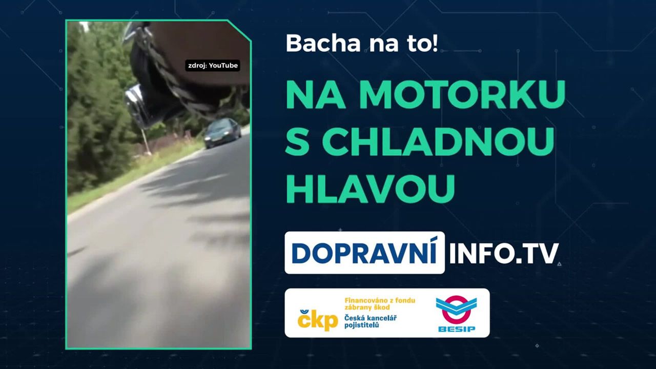 Na motorku sedejte s chladnou hlavou | Stream